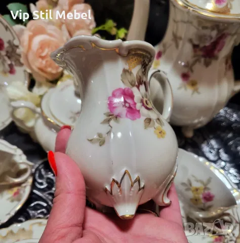 Сервиз за кафе Altenburg Saxony , снимка 9 - Сервизи - 49457756