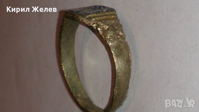 Старинен пръстен сачан ръчна изработка -60151, снимка 4 - Други ценни предмети - 28975059