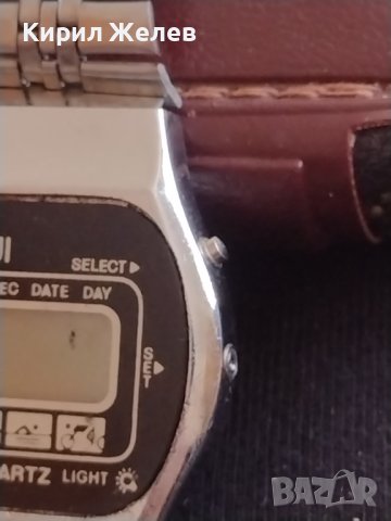 Ретро модел електронен часовник рядък за КОЛЕКЦИЯ ДЕКОРАЦИЯ 26917, снимка 4 - Колекции - 43758148