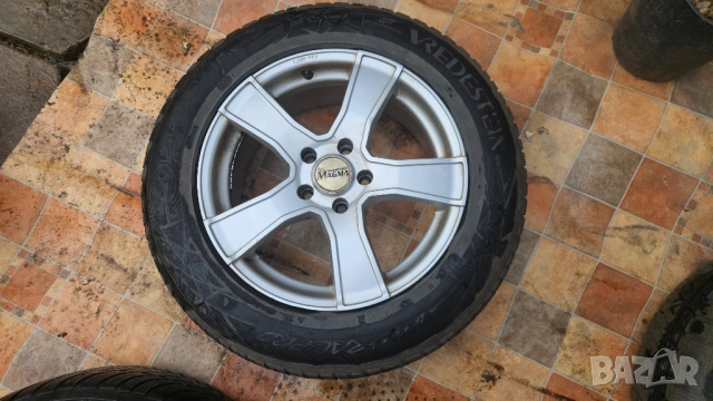 Джанти 17" 5х114 с 4 бр. 215 65 17 зимни гуми Continental WinterContact и Vredestein Wintrac pro, снимка 8 - Гуми и джанти - 51896995