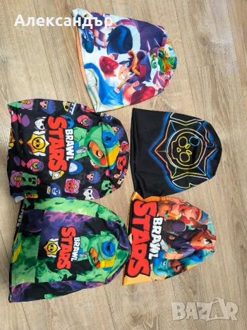 Шапки зимни Brawl Stars Италия и Аржентина , снимка 2 - Шапки - 40351057