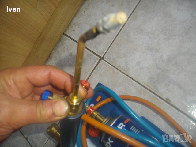 DEXTER-НОВ МИНИ ОКСИЖЕН Заваръчна Горелка-Пропан-Бутан/Кислород-Made in FRANCE-2023г-Пълни Бутилк, снимка 11 - Други инструменти - 42985279