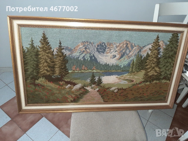 красив гоблен със пейзаш