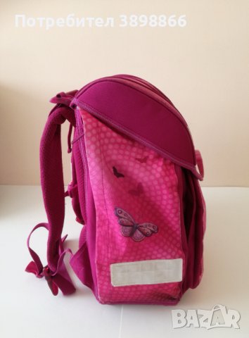 Ученическа раница HERLITZ с аксесоари, снимка 3 - Раници - 43269503