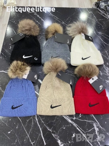 зимни шапки найк