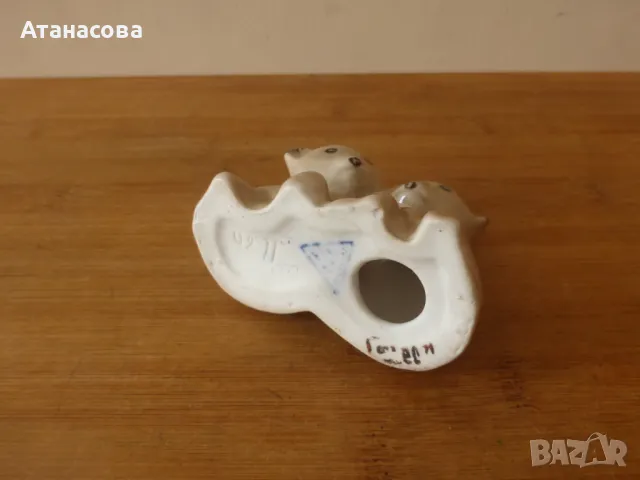 Чешка порцеланова фигура на две Мечета Royal Dux, снимка 7 - Декорация за дома - 50320288