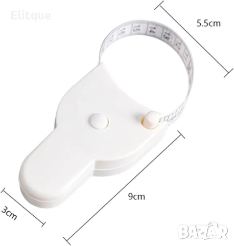 Шивашки метър за измерване на обиколка до 150см, снимка 3 - Други стоки за дома - 52901350