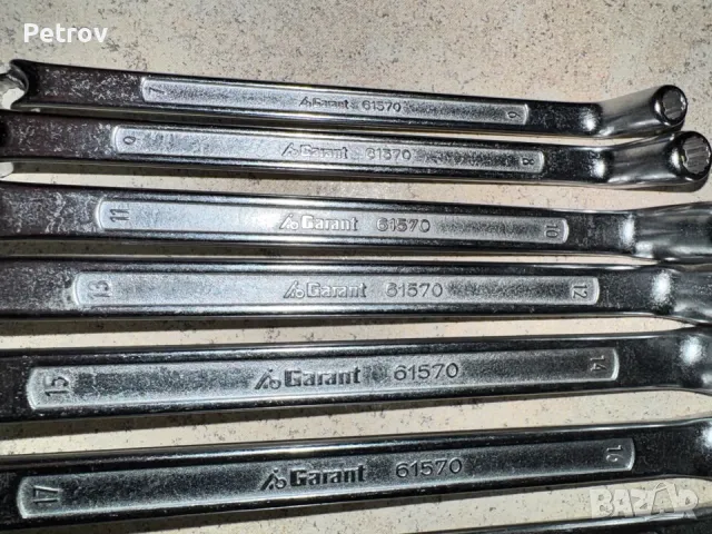 GARANT 61570 - Made in Germany - 12 броя ЧИСТО НОВИ ПРОФЕСИОНАЛНИ Звездогаечни Ключове лули 6 -34 mm, снимка 2 - Гедорета - 48019149