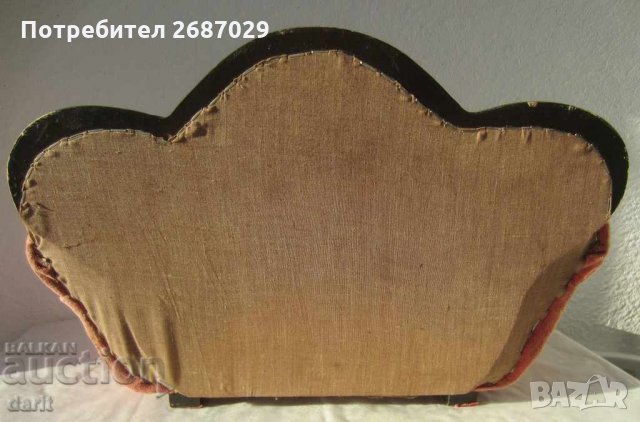 диван седалка за кукли играчка антика мека мебел, снимка 5 - Колекции - 28940585