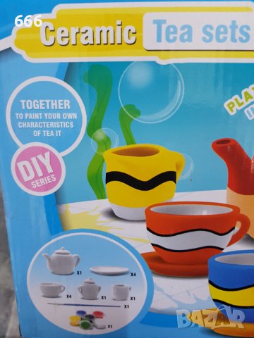 Керамични чашки за оцветяване, снимка 5 - Образователни игри - 43208970