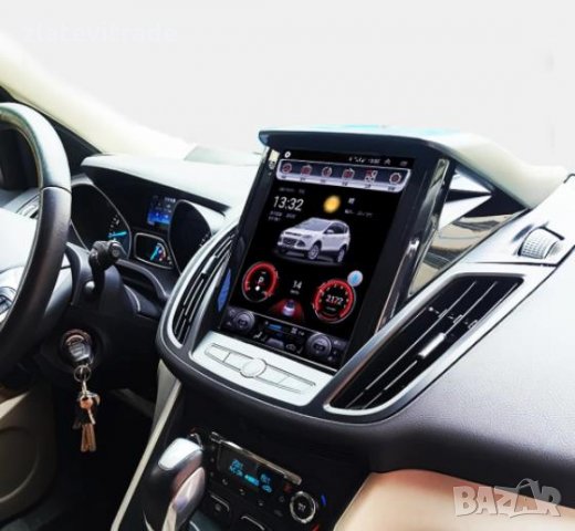 FORD KUGA Escape C-max 2013-2020, 9.7" Вертикална Андроид Навигация, 9714, снимка 4 - Навигация за кола - 33015599