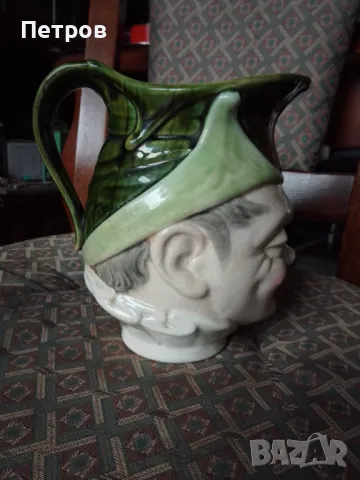 кана керамика френска17 см, снимка 4 - Антикварни и старинни предмети - 47483769