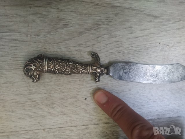 бароково ножче за писма, снимка 5 - Други ценни предмети - 38148494