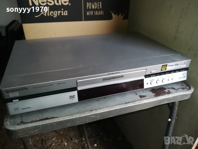PANASONIC DMR E-50EG DVD RECORDER-ВНОС SWISS 0911251644LCHERY2, снимка 3 - Плейъри, домашно кино, прожектори - 52352532