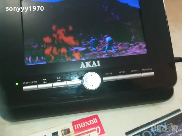 akai dvd & monitor 12v 1410241954, снимка 14 - Плейъри, домашно кино, прожектори - 47582161