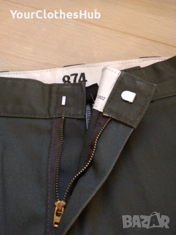Dickies ICONS 874 Workwear W31/L34 (M) size Мъжки дълги панталони, снимка 6 - Панталони - 53583994