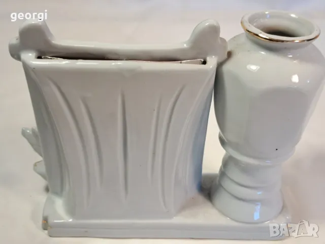 порцеланова рамка за снимка с вазичка 23/3, снимка 5 - Декорация за дома - 49353082