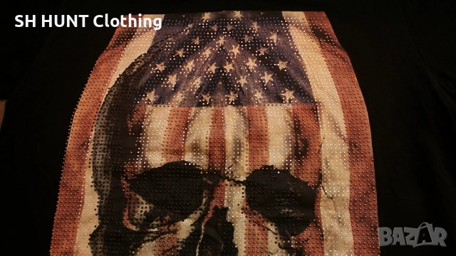 PHILIPP PLEIN MADE IN ITALY T-Shirt размер М - L мъжка тениска 9-41, снимка 7 - Тениски - 52794369