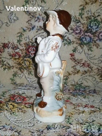 Старинна порцеланова статуетка , снимка 2 - Статуетки - 49153750
