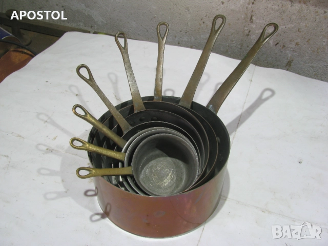 Френски медни тигани ксерола