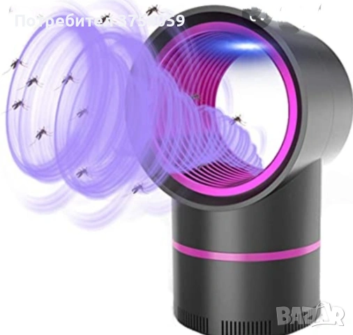 Лампа против комари, USB зареждане, улавя до 20 квадратни метра, снимка 2 - Други - 53124350