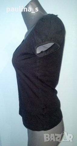 Памучна брандова блузка "Н&М"® / универсален размер , снимка 4 - Тениски - 28209686