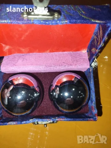 Baoding топки,44мм,звънтящи/хармонични топки. За релаксация  Yin and Yang / Ин и Ян / Baoding, Метал