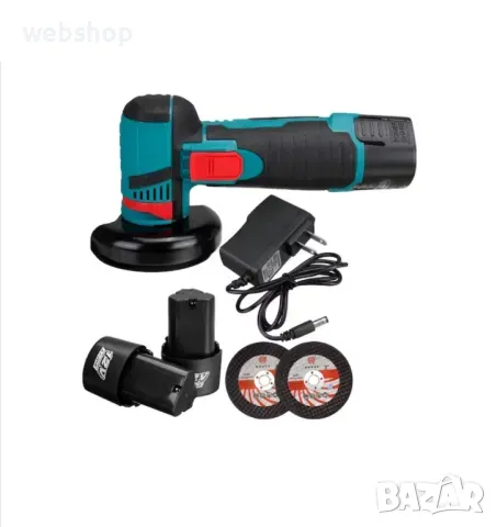 Мини Акумулаторен ъглошлайф 12V , мощност 750W, 19500 rpm