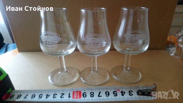Стари стъклени чаши , снимка 4 - Антикварни и старинни предмети - 28528025