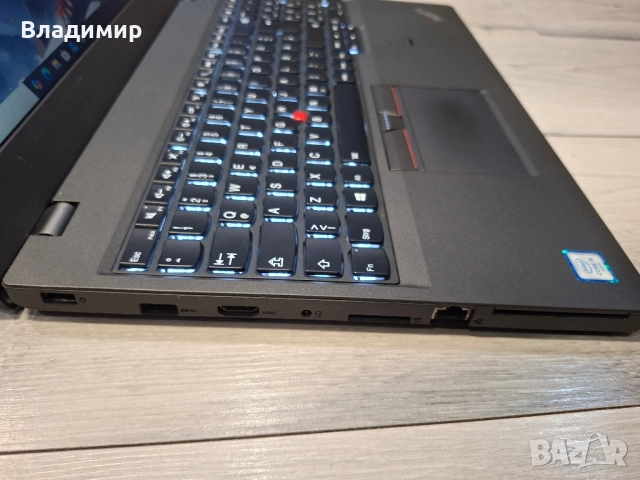 Lenovo Thinkpad T560-i5 6200u/8гб/250гб ссд/Подсветка, снимка 7 - Лаптопи за работа - 52421002