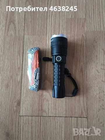 раница + фенер + сгъваем нож , снимка 4 - Екипировка - 53200994