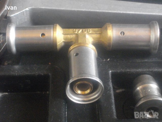 Ръчна Преса За Металопластични Тръби/Прес-Клещи Кримпване Фитинги Тръби 14мм-26мм-Професионална-К-т, снимка 10 - Клещи - 37650233