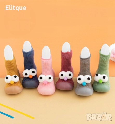 Детски есенни обувки с чорап и очички, различни номера и цветове W SHOE1, снимка 9 - Детски гуменки - 52787076