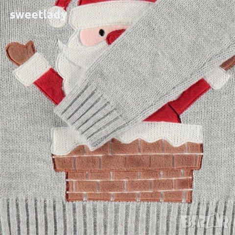 Стилен детски коледен пуловер, снимка 3 - Детски пуловери и жилетки - 36635662