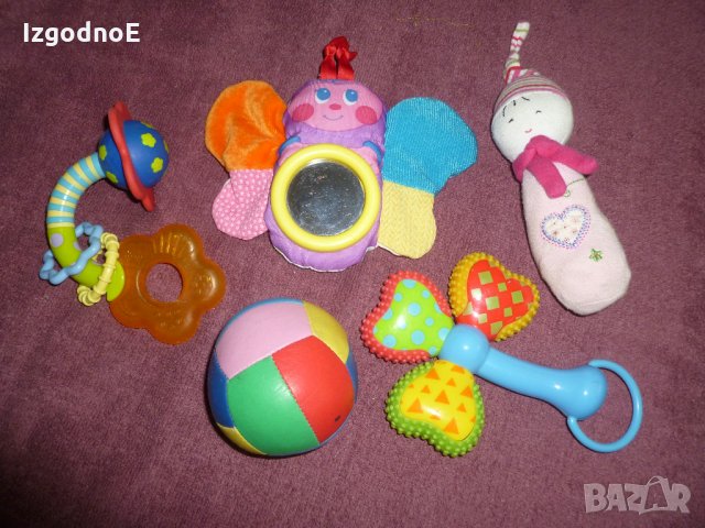 Лот маркови бебешки играчки - Fisher Prise, Simba, Playgro, снимка 12 - Дрънкалки и чесалки - 27387519