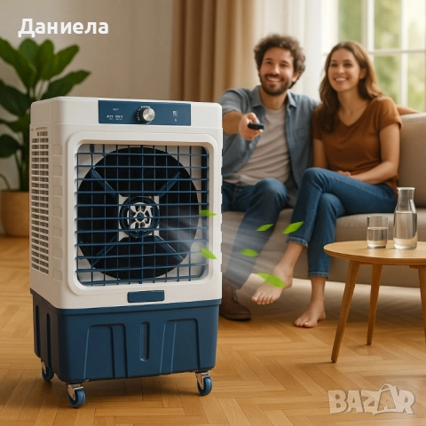 Въздушен охладител Air Cooler 380W NEW CLUB - 100L резервоар, снимка 4 - Други - 51851505