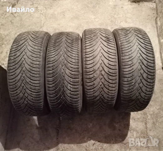 Продавам 4 броя Зимни гуми 205.55.16 на 1 сезон дот 2019 Kleber 