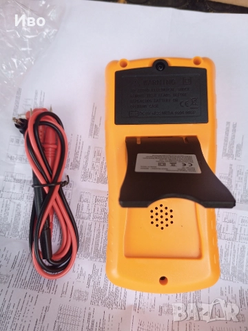 Цифров мултицет с DC/AC, снимка 2 - Друга електроника - 52606024