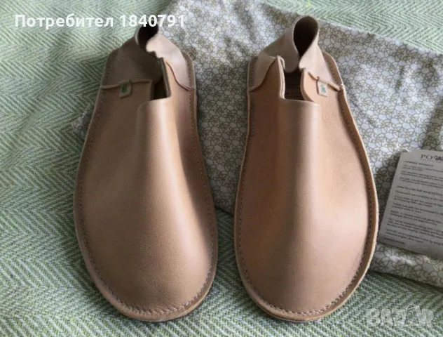 Унисекс Po-Zu меки кожени обувки-пантоф – размер 40-41, снимка 2 - Други - 49052884