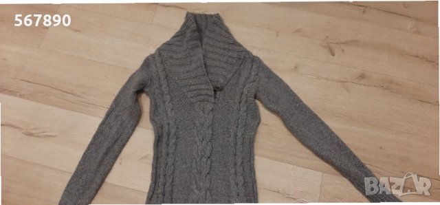 Сив пуловер H&M Logg , снимка 1 - Блузи с дълъг ръкав и пуловери - 35232974