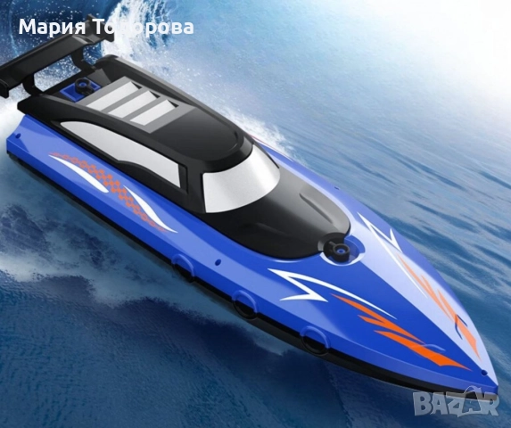 2.4G електрическа високоскоростна лодка с дистанционно управление, снимка 8 - Фен артикули - 52987319