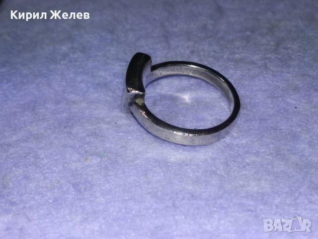 СКЪПОЦЕНЕН СРЕБЪРЕН АРТ ПРЪСТЕН СРЕБРО 925 АНГЛИЯ с ШЛИФОВАН ЛУНЕН КАМЪК 40209, снимка 12 - Пръстени - 43221574
