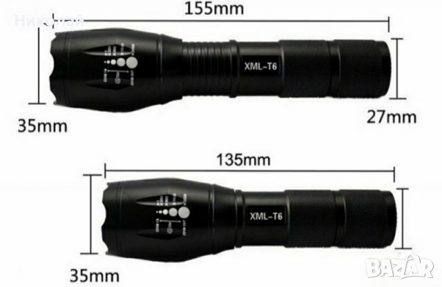 BL-1831 T6 - Акумулаторен лед фенер, снимка 3 - Къмпинг осветление - 37945148