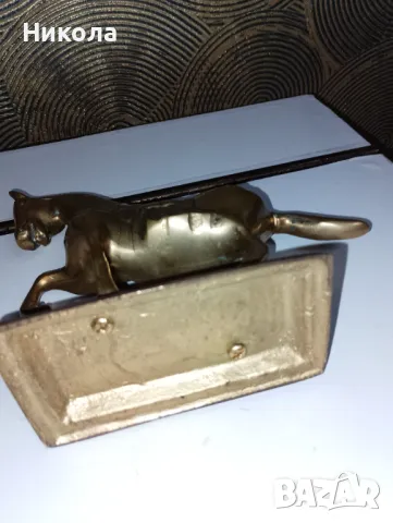 Кон  от месинг, снимка 5 - Други ценни предмети - 48973333