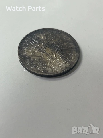 10 марки 40 години Федерална република 1989 Германия сребърна монета, снимка 2 - Нумизматика и бонистика - 53018980