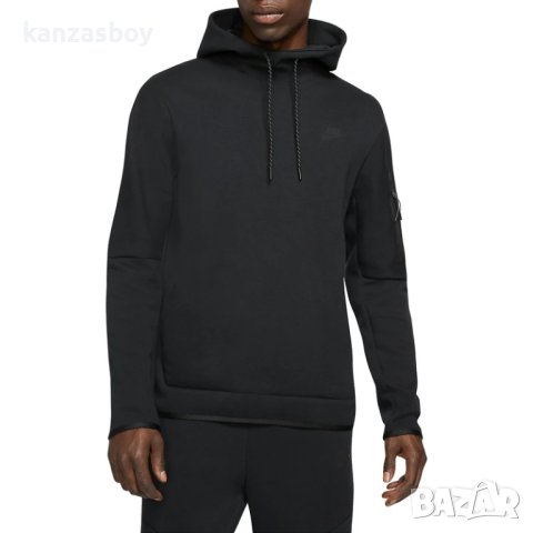 NIKE TECH FLEECE PO HOODIE - страхотно мъжко горнище 2ХЛ, снимка 3 - Спортни дрехи, екипи - 43216671