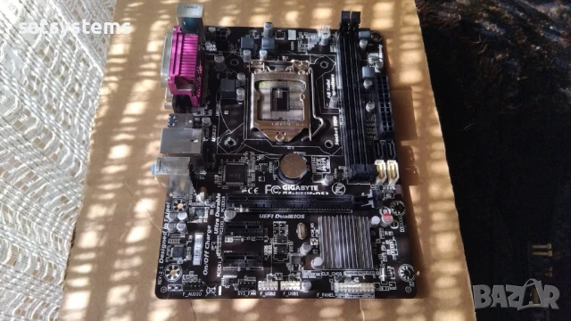 Дънна платка Gigabyte GA-H81M-DS2 Socket LGA1150, снимка 3 - Дънни платки - 50912299