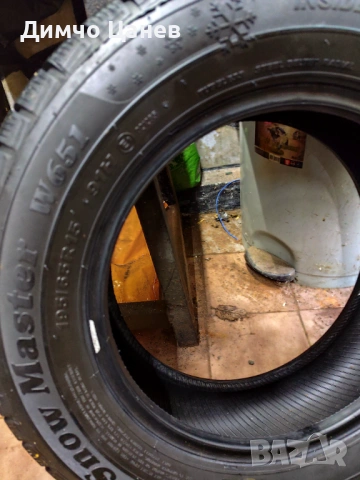 Продавам зимни гуми 195.65.15 , снимка 4 - Гуми и джанти - 53021477