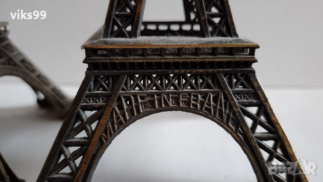 Метални сувенири Айфеловата кула Made in France, снимка 16 - Колекции - 52348832