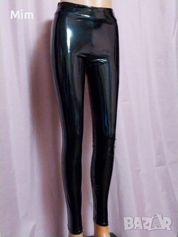 S/М Черен клин от лак / винил / , снимка 5 - Клинове - 52487545